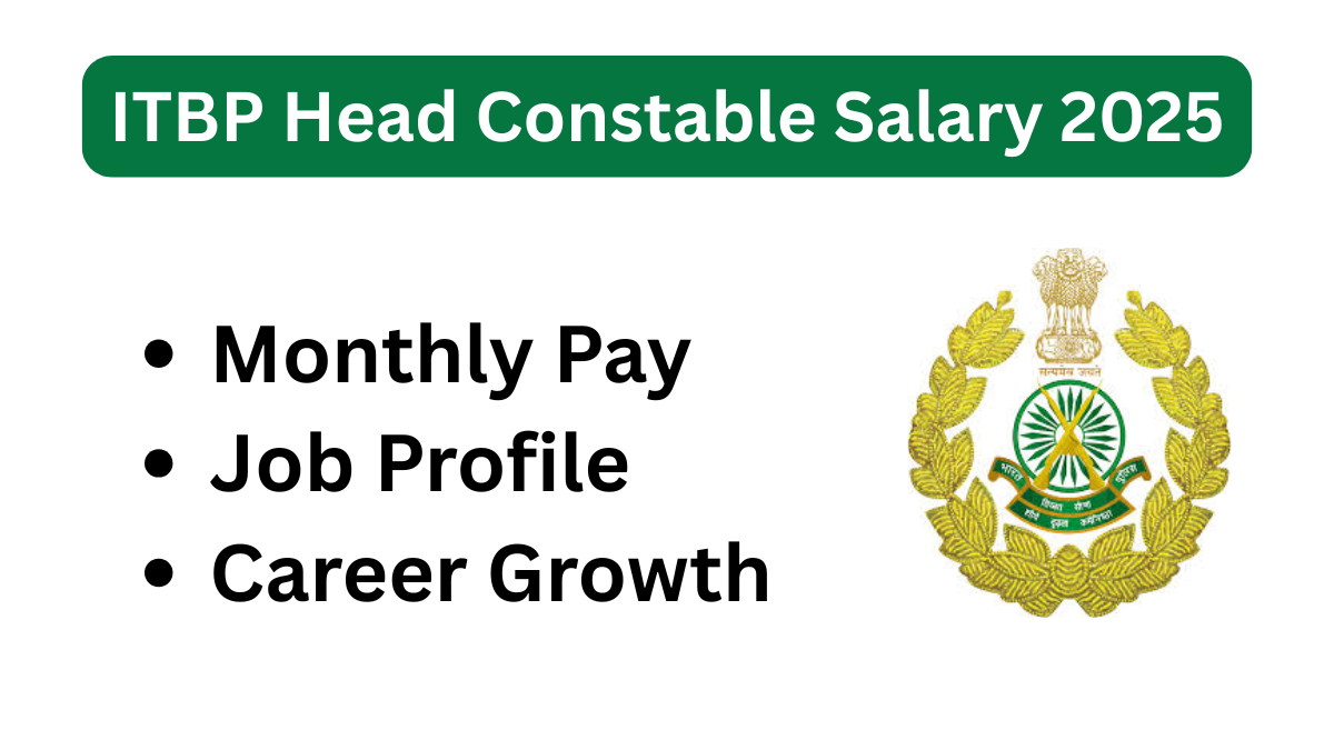 ITBP Head Constable Salary 2025: Monthly Pay, Job Profile & Career Growth