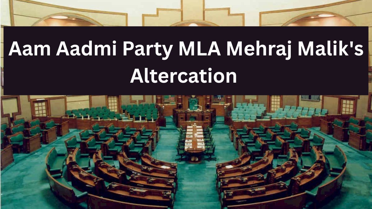 Aam Aadmi Party MLA Mehraj Malik's Altercation Outside Jammu and Kashmir Assembly: An In-Depth Overview