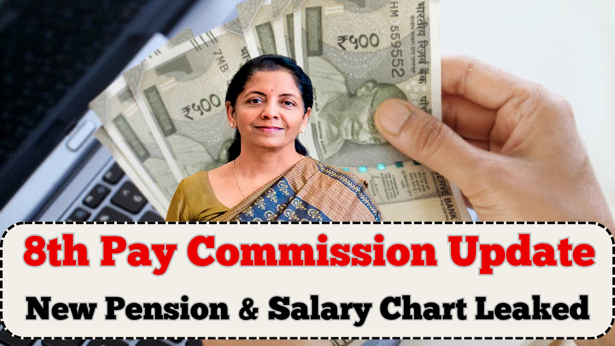 8th Pay Commission Update 2025 – New Pension & Salary Chart Leaked
