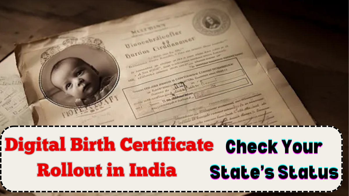 Digital Birth Certificate Rollout in India – Check Your State’s Status in 2025