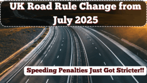 UK Road Rule Change from July 2025 – Speeding Penalties Just Got Stricter